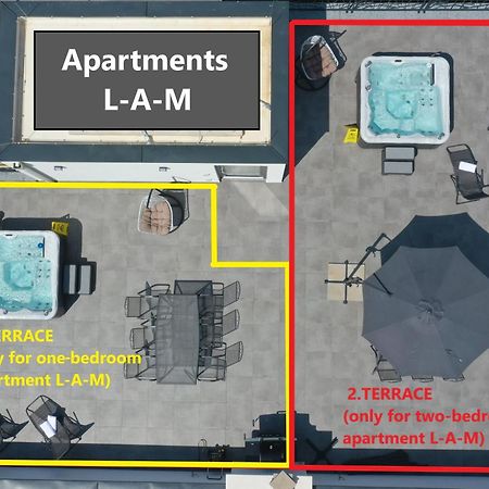 Apartments L-A-M Podstrana Exterior photo